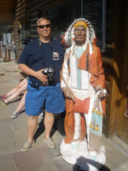 Trip (163).JPG - Ken outside of the Pahaska Tepee